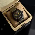 ساعة جراي فورست أيكون الخشبية